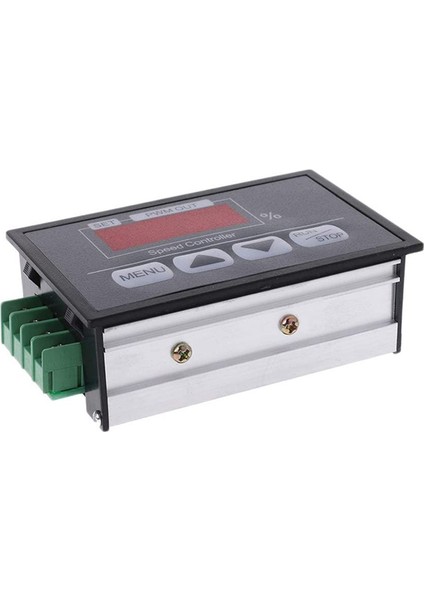 Dijital Ekran Paneli Düğme Valisi ile 6-60V Pwm Dc Motor Hız Kontrol Cihazı (Yurt Dışından)