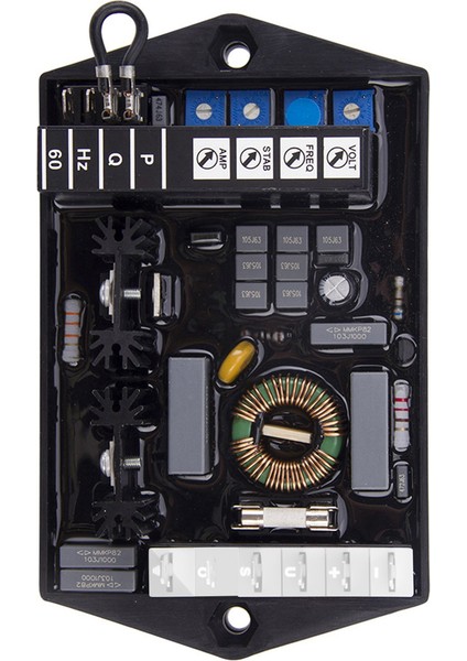 Marelli Avr Jeneratör Otomatik Voltaj Regülatörü Elektrikli Jeneratör Voltaj Kontrolü Ayarlanabilir Sabitleyici M16FA655A (Yurt Dışından)