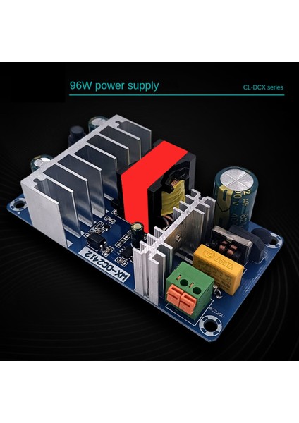 12V8A Yüksek Güç Anahtarlama Güç Kaynağı Kartı Ac-Dc Güç Kaynağı Modülü (Yurt Dışından)