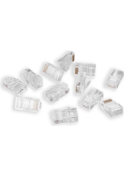 S-Lınk SL-COB20P Cat6 Ezrj-45 Yeni Nesil Utp Konnektör 100 Lü Kutu