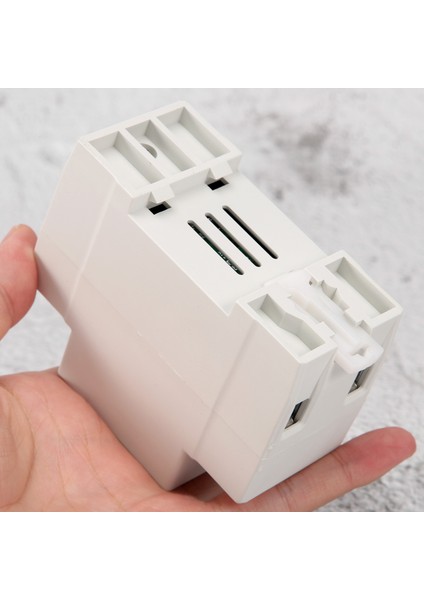 Din Raylı Çift Ekran Ayarlanabilir Aşırı Gerilim Akım ve Düşük Gerilim Koruyucu Cihaz Koruyucu Röle 40A 220V 230V (Yurt Dışından) indirimleri