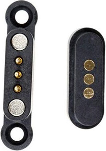 10 Çift Yaylı Manyetik Pogo Pin Konnektörü 3 Pozisyon Mıknatıslar Pitch 2.3 mm Deliklerden Erkek Dişi Prob (Yurt Dışından)