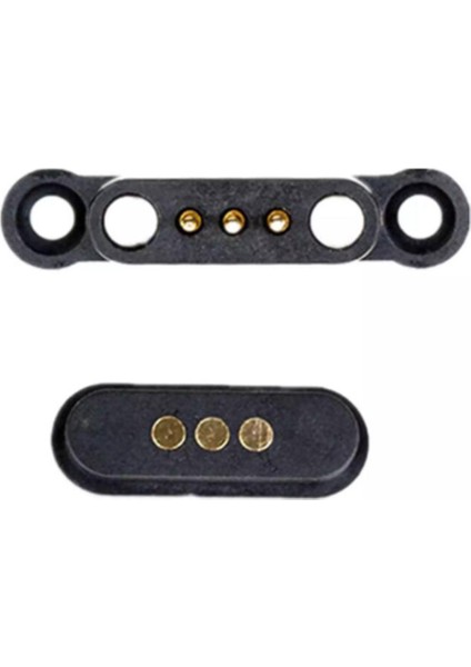 10 Çift Yaylı Manyetik Pogo Pin Konnektörü 3 Pozisyon Mıknatıslar Pitch 2.3 mm Deliklerden Erkek Dişi Prob (Yurt Dışından)