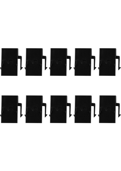 10 Adet RJ45 Konektörü Keystone Jack Cat6 Uzatma Çoğaltıcı Ethernet Ağı Lan Cat 6 Çoğaltıcı Jaklar Uzatma Adaptörü, Siyah (Yurt Dışından)