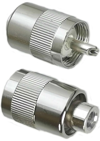 10 Adet Konnektör PL259 Uhf Erkek Fiş Lehim RG58 RG142 LMR195 RG400 Kablo Pirinç (Yurt Dışından)