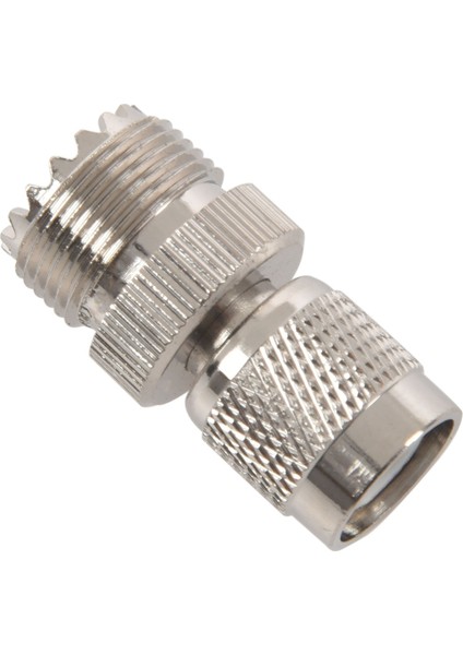 Tnc Erkek - PL259 Uhf Dişi Adaptör Konnektörü, Gümüş (Yurt Dışından)