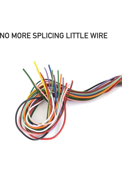 16 Adet Alçak Gerilim Kablo Konnektörleri, Lehimsiz, Tel Sıyırma Yok 2 Yollu 2 Pinli LED Konnektör, 24-20 Awg'ye Uyar (Yurt Dışından)