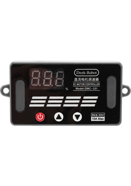 DMC-331 DC8V-55V 10A Dc Pwm Motor Hız Kontrol Cihazı LED Dijital Ayarlanabilir Hız Regülatörü Kontrol Valisi Anahtarı (Yurt Dışından)