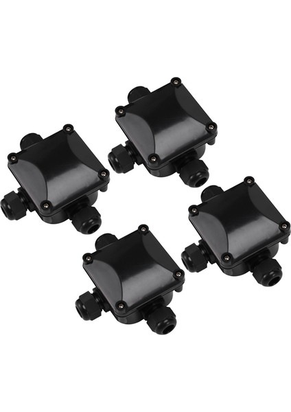 Adet Bağlantı Kutuları IP68 3 Yollu Kablo Konnektörleri Ø 5.5mm-10.5mm Harici Dış Mekan Elektrik Kablo Bağlantı Kutusu (Yurt Dışından) modelleri