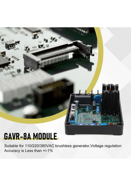 GAVR-8A Avr Jeneratör Otomatik Voltaj Regülatör Modülü Evrensel Avr Jeneratör Iyi Çalışma (Yurt Dışından)