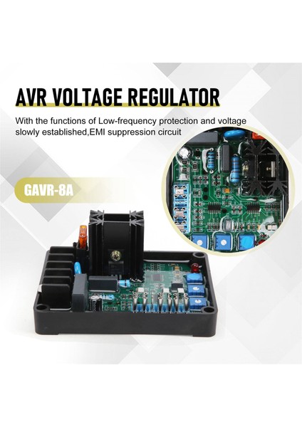 GAVR-8A Avr Jeneratör Otomatik Voltaj Regülatör Modülü Evrensel Avr Jeneratör Iyi Çalışma (Yurt Dışından)