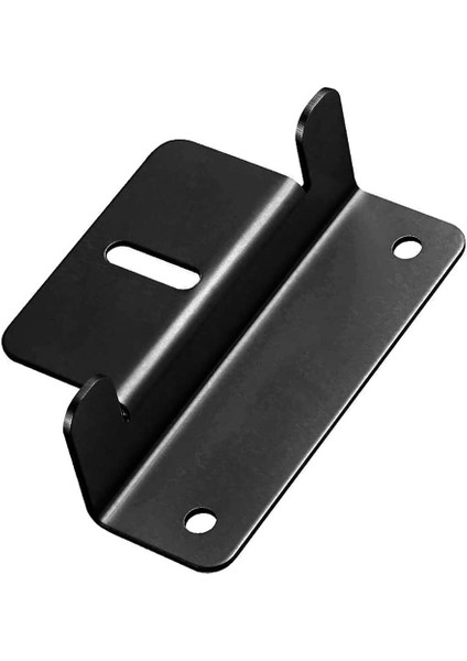 Güneş Paneli Montajı Z Braketi Güneş Enerjisi Paneli Braketleri Rv, Tekne, Karavanlar Için Çatı Güneş Paneli Tutucu, 4 Paket, Siyah (Yurt Dışından)