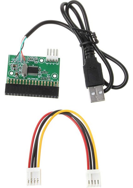 1.44MB 3.5 Inç Disket Sürücü Konektörü 34 Pin USB Kablosu Adaptörü Pcb Kartı, USB Diskten Diskete A (Yurt Dışından)