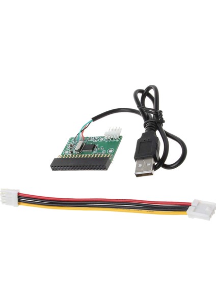 1.44MB 3.5 Inç Disket Sürücü Konektörü 34 Pin USB Kablosu Adaptörü Pcb Kartı, USB Diskten Diskete A (Yurt Dışından)