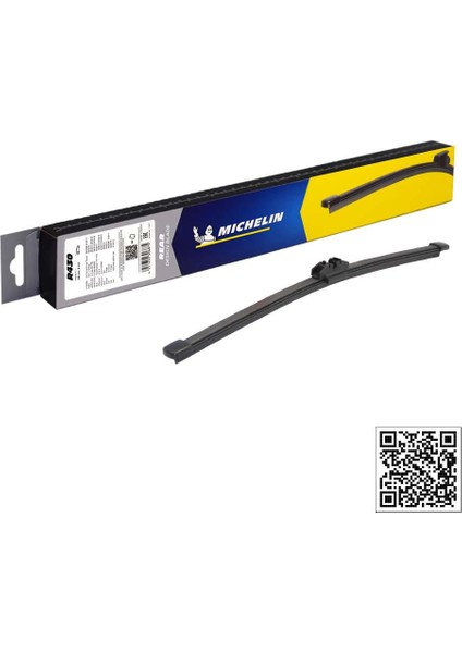 Easyclıp™ MCR430 43CM 1 Adet Universal Muz Tipi Arka Silecek