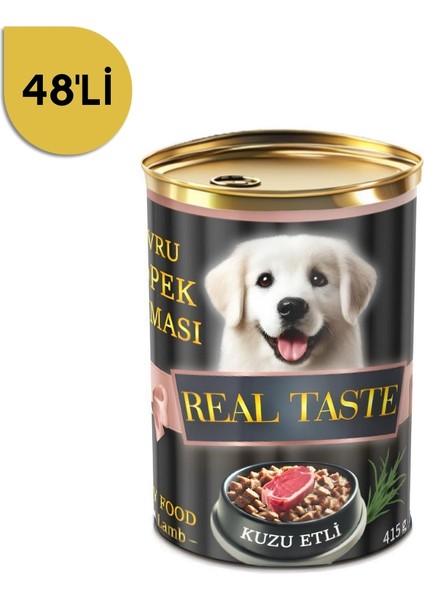 Kuzu Etli Yetişkin Köpek Konservesi 415 gr x 48 adet