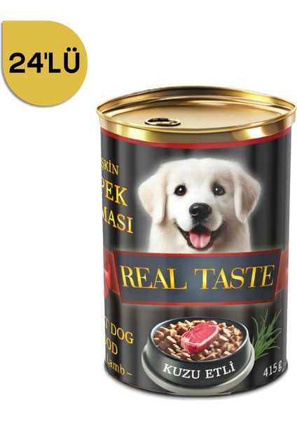 Kuzu Etli Yetişkin Köpek Konservesi 415 gr x 24 adet