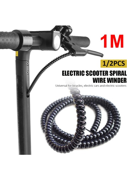 Adet 1m E-Bisiklet Kablo Boru Koruma Spiral Sarma Sarma Kablo Tel Koruyucu Kapak Tüp Scooter Motosiklet Için (Yurt Dışından) modelleri