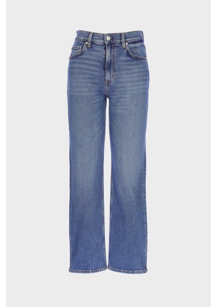 Sydney Orta Mavi Yüksek Bel Slim Fit Jean Pantolon C 4529-091