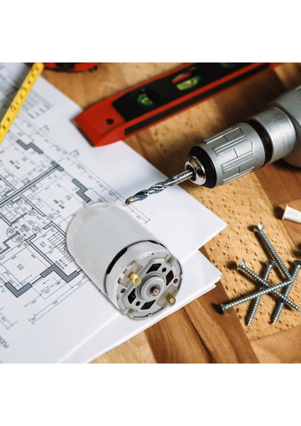Dc RS550 Motor 13 Diş 9.5 mm Bosch Akülü Matkap Tornavida Gsr Gsb 18V Için Değiştirin (Yurt Dışından)