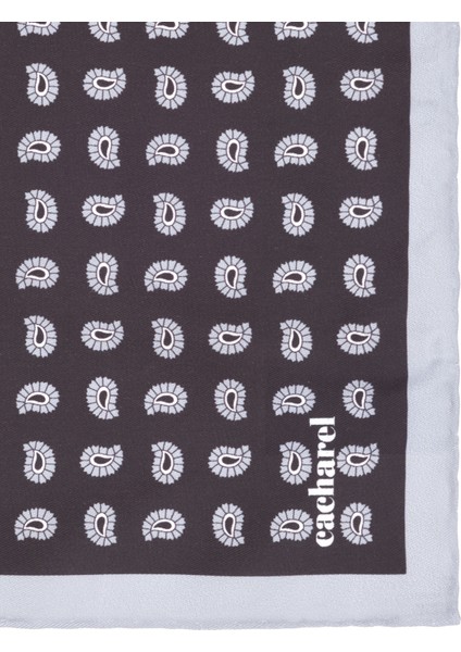 Erkek Siyah Desenli Mendil 50307077-001