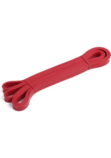 13 mm Kırmızı Güç Bandı Fitness Resistance Powerband Hafif Direnç Lastiği Pilates Latex Aerobik Squat