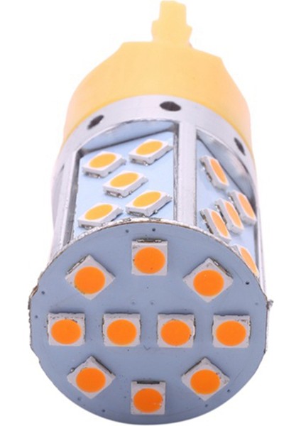 T20 7440 W21W LED Ampul 3030 35SMD Canbus LED Lamp Araç Deniz Sinyal Işıkları Amber Lighting 12V 24V (Yurt Dışından)