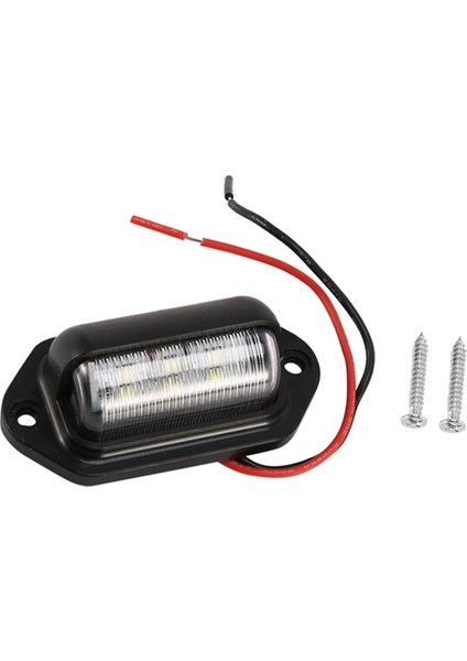 10 Adet LED Plaka Plaka Işık Su Geçirmez Plaka Kuyruk Işığı Römorklar, Rv, Kamyonlar, Tekneler (Yurt Dışından)