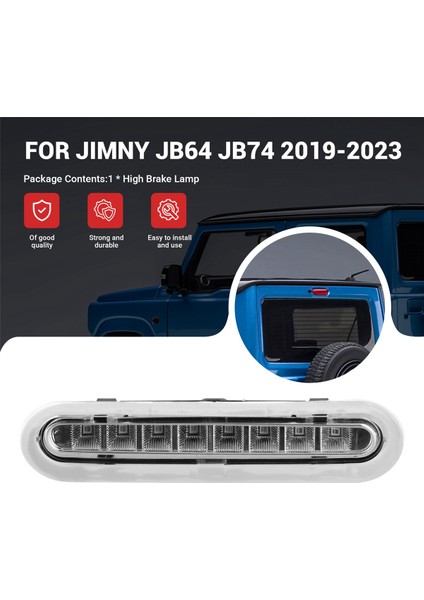 Jimny JB64 JB74 Beyaz Için LED Arka Fren Lambası Arka Stop Lambası (Yurt Dışından)