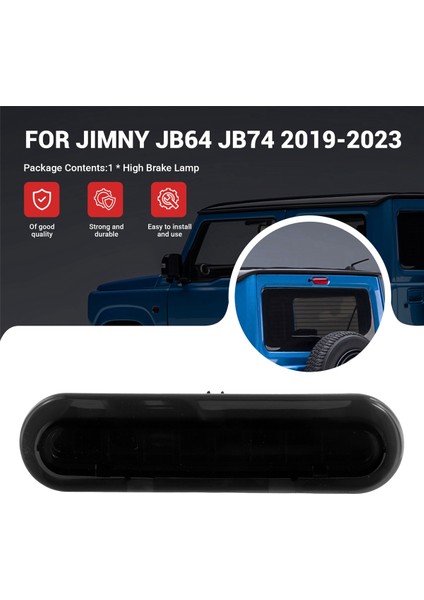 Jimny JB64 JB74 Siyah Için LED Arka Fren Lambası Arka Stop Lambası (Yurt Dışından)