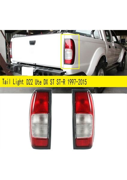 Navara D22 Için Araba Sağ Arka Lambası Fren Lambası Sinyal Lambası (Yurt Dışından)