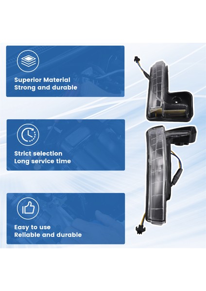 Araba Dikiz Aynası Lambası, Jeep Cherokee Için Sinyal Işıkları 2016-2021 Jeep Compass 2017-2021 (Yurt Dışından) indirimleri