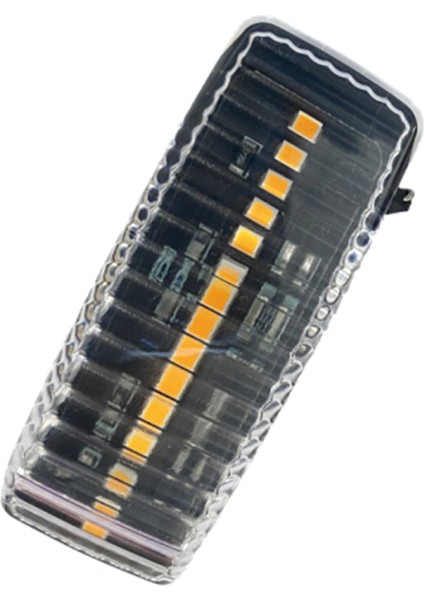 Araba LED Göz Kırpma Göstergesi Dönüş Sinyali Mercedes-Benz W202 W140 W124 1248200421 35263155 PZ619-3Y (Yurt Dışından)