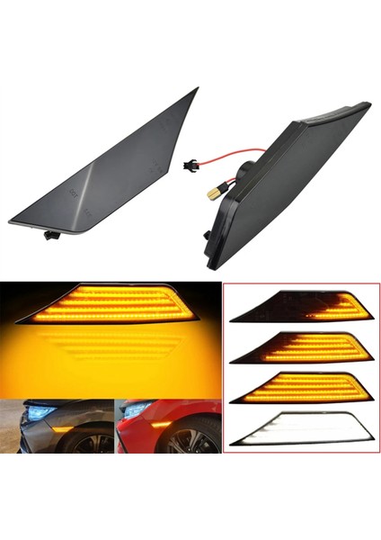 10. Nesil Sedan 16-18A Için LED Dönüş Sinyali Yan Işaret Lambası (Yurt Dışından) modelleri