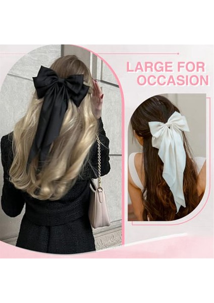 Kadınlar Için 6 Adet Saç Fiyonku, 4 Küçük + 2 Büyük Boy Saç Kurdelesi A (Yurt Dışından) indirimleri