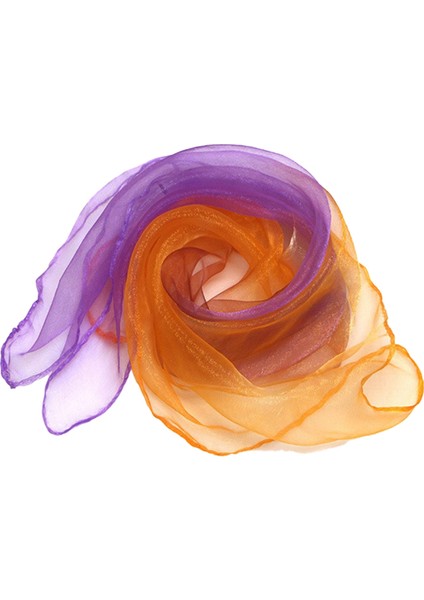 Turuncu ve Degrade Renk Küçük Atkı, Dans Performansı (Yurt Dışından)