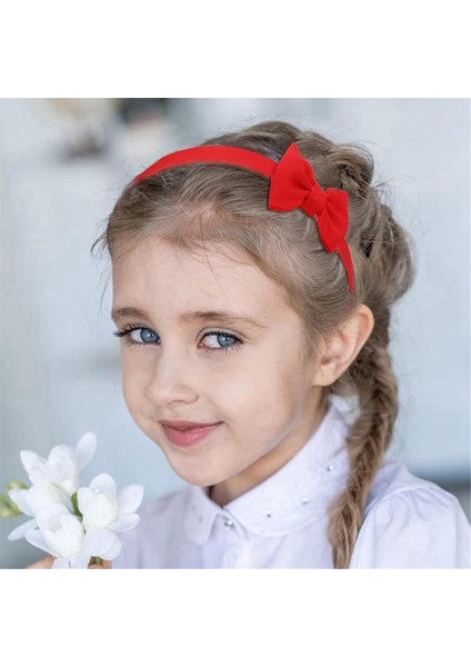 Renkli Kafa Bandı Için 10 Paket Fiyonklu Kafa Bandı Fiyonklu Saç Bantları (Yurt Dışından) modelleri