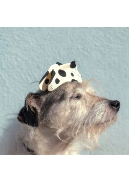 Yavru Köpek Şeklinde Saç Pençesi Asetat Saç Tokası Klips Arka Stil A (Yurt Dışından)