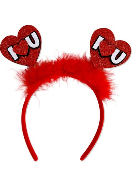 Stil 2-Yeni Sevgililer Günü Kafa Bandı Düğün Romantik Fotoğraf Kafa Bandı (Yurt Dışından)