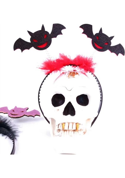 Cadılar Bayramı Yarasa Kafa Bandı Ölüler Günü Payetli Saç Bandı Siyah (Yurt Dışından) indirimleri