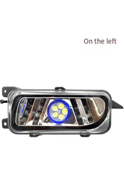 LED Gündüz Koşu Folları Ön Sis Lamba Montajı Mercedes Benz Actros Mp2 Mp3 Serisi Kamyon Fragmanı Sol (Yurt Dışından) fırsatları
