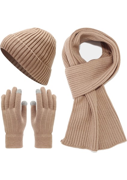 Kadın Kış Sıcak Örgü Bere Şapka,b (Yurt Dışından)