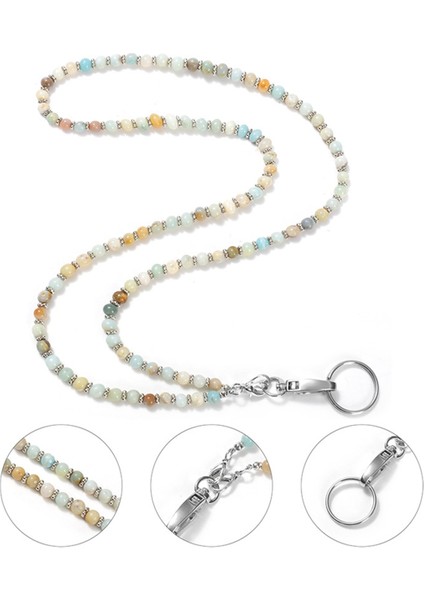 Kimlik Rozetleri ve Anahtarlar Için Boncuklu Boyun Askısı Şirin Öğretmen Boyun Askısı (Yurt Dışından) modelleri