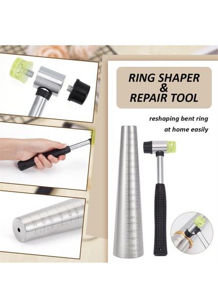 Bilezik Mandrel Boyut Seti Çekiç Dahil (Yurt Dışından) fiyatları