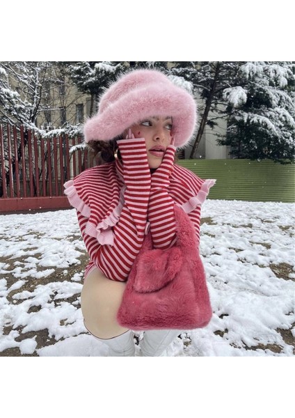 Sahte Kürk Bayan Kış Sıcak Koruma Balıkçı Şapkası Kadınlar Için-B (Yurt Dışından) fırsatları