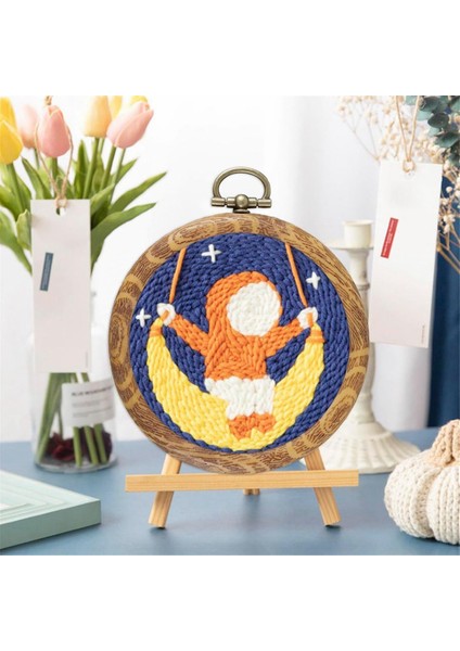 10 Adet Yuvarlak Nakış Kasnağı 3 Inç Kendin Yap Sanat El Sanatları Dikiş ve Asma Için (Yurt Dışından) modelleri