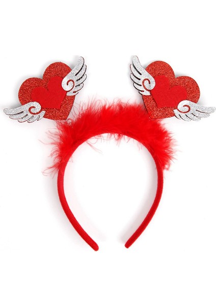 Stil 6-Yeni Sevgililer Günü Kafa Bandı Düğün Romantik Fotoğraf Kafa Bandı (Yurt Dışından)