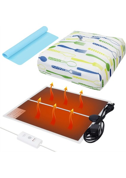 Reçine Isıtma Pedi Reçine Kurutma Makinesi Isıtma Pedi Kapaklı ve Kapaklı Abd Fişi (Yurt Dışından)