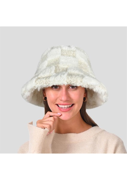 Peluş Ayarlanabilir Kova Tüylü Sıcak Balıkçı Şapkası Erkek Kadın-Kahverengi (Yurt Dışından) modelleri