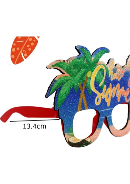 Hawaii Gözlükleri Tropikal Temalı Süslemeler Gözlük Çerçevesi,d (Yurt Dışından) modelleri